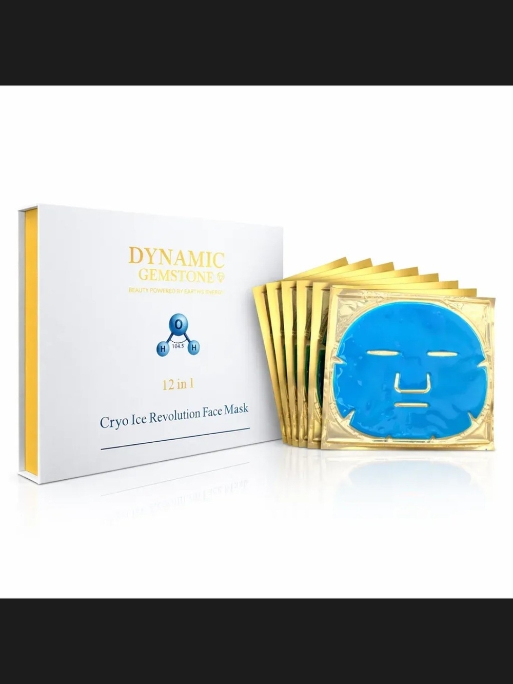 Dynamic Gemstone Cryo Ice Revolution Face Mask - Blue